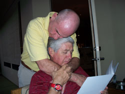 Burt Peachy and Chuck Spence