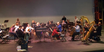 Orchestra gathers for Timothy